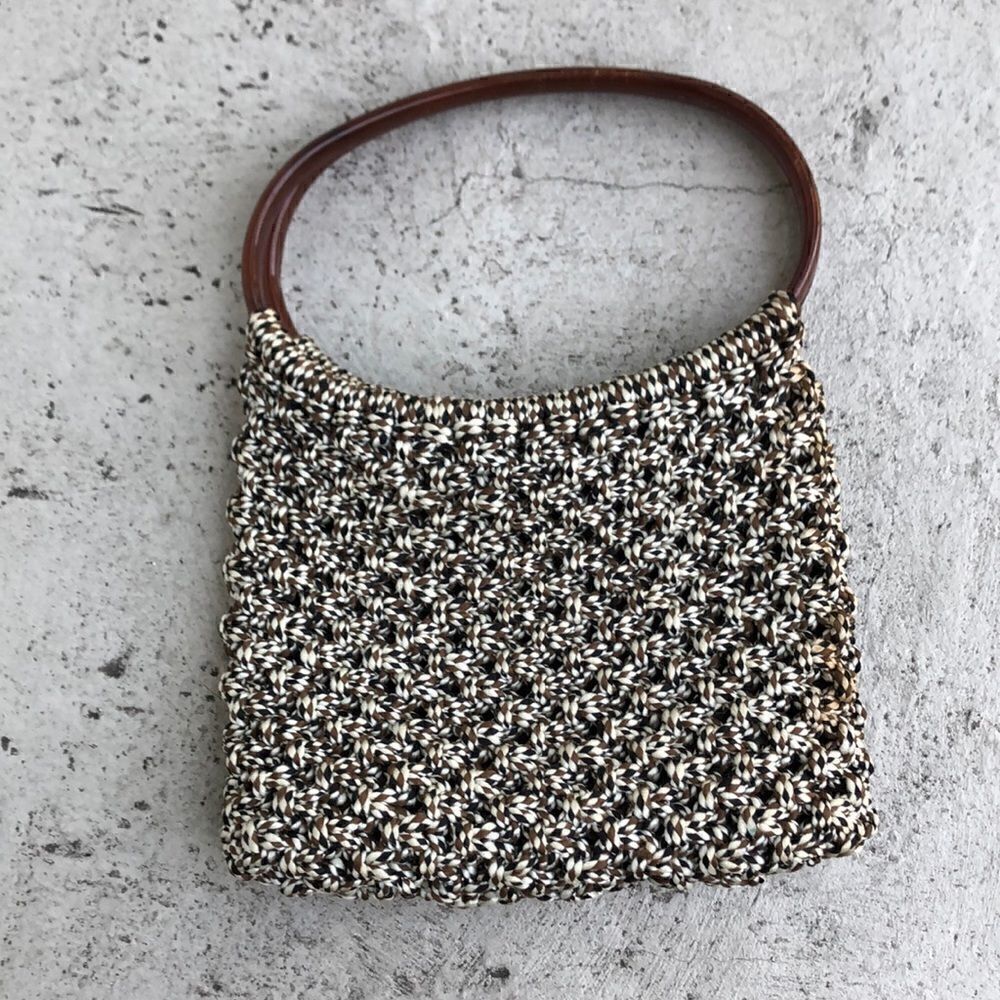 Vintage macramé bag   
